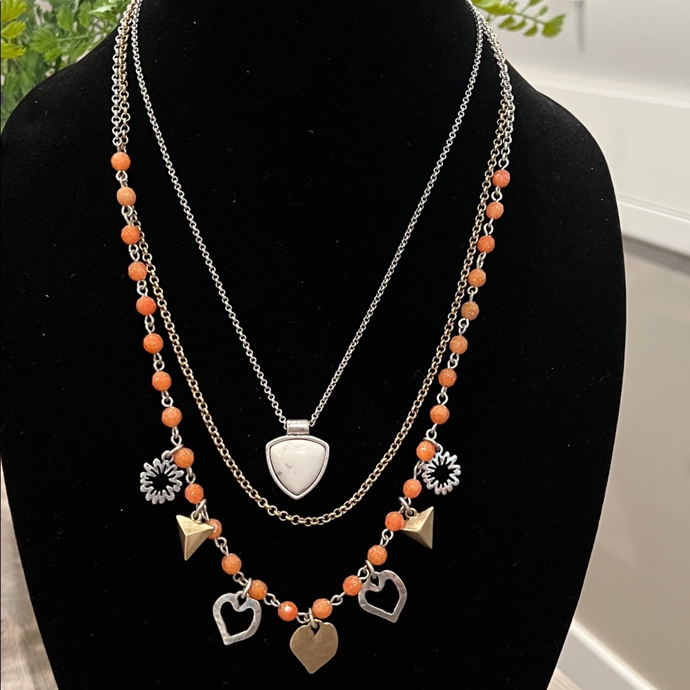 🍀Vintage Lucky🍀brand 3 layers adjustable Necklace